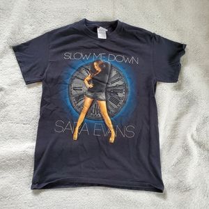 Sara Evans Slow Me Down T-Shirt, Sz S